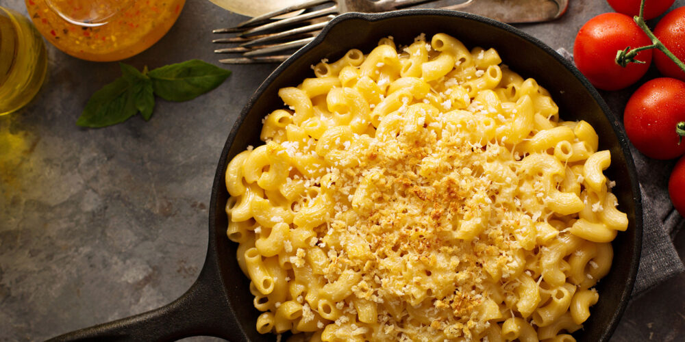 baked mac and cheese dinner